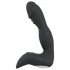 Rebel - Oplaadbare zwarte prostate vibrator met penis stimulator