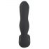 Rebel - Oplaadbare zwarte prostate vibrator met penis stimulator