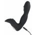 Rebel - Oplaadbare zwarte prostate vibrator met penis stimulator