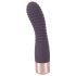 You2Toys Elegant Flexy – oplaadbare, geribbelde G-spot vibrator (donkerpaars)