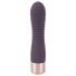 You2Toys Elegant Flexy – oplaadbare, geribbelde G-spot vibrator (donkerpaars)