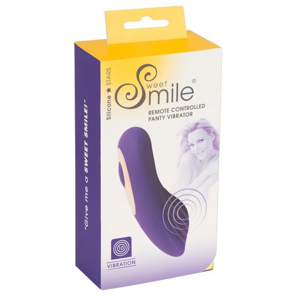 SMILE Slip - oplaadbare, draadloze clitoristriller (paars)