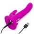 Happyrabbit Strap-On - paarse harnas vibrator