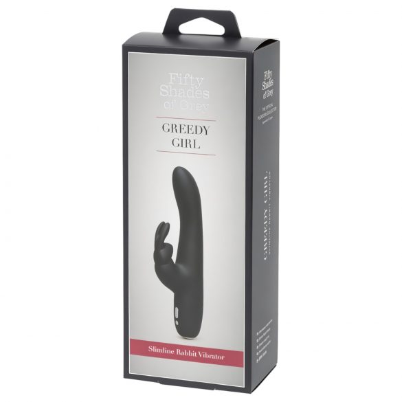 Vijftig Tinten Grijs Greedy Girl - oplaadbare vibrator (zwart)