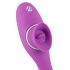 You2Toys - 2-functie vibe - oplaadbare clitoris- en vaginale vibrator (paars)