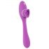 You2Toys - 2-functie vibe - oplaadbare clitoris- en vaginale vibrator (paars)