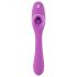 You2Toys - 2-functie vibe - oplaadbare clitoris- en vaginale vibrator (paars)