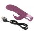 Konijn Vibe - oplaadbare G-spot vibrator (paars)