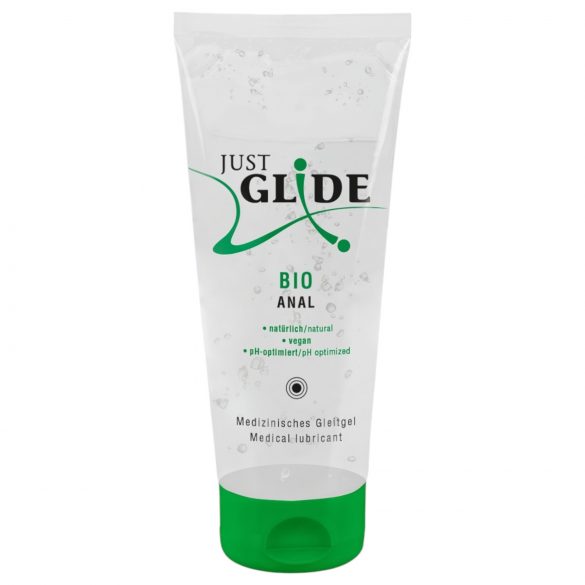 Just Glide Bio ANAL - vegan glijmiddel op waterbasis (200ml)