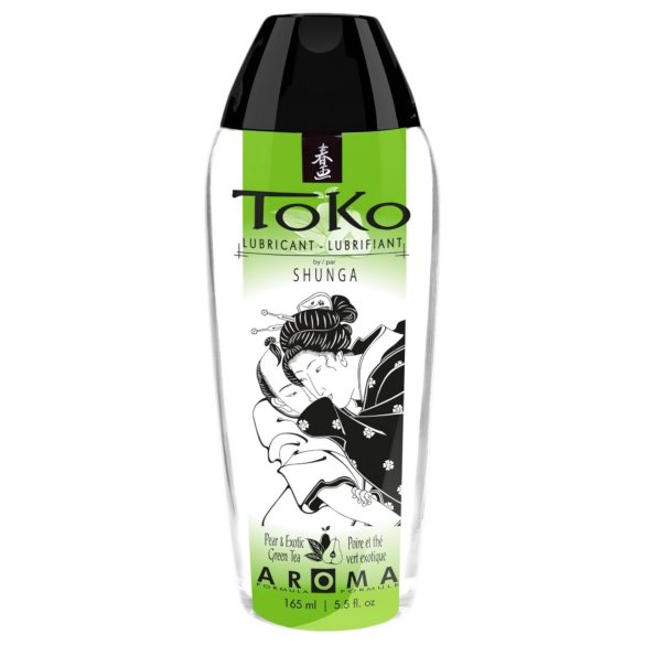 Shunga Toko - watergebaseerd glijmiddel - peer groene thee (165ml)