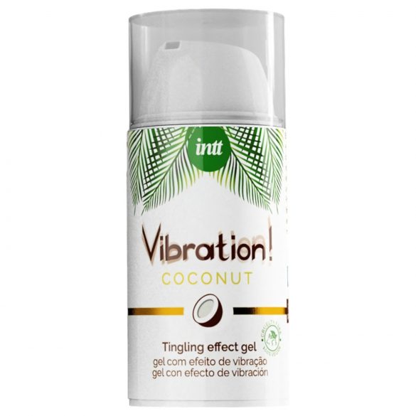 Intt Vibration! - vloeibare vibrator - kokos (15ml)