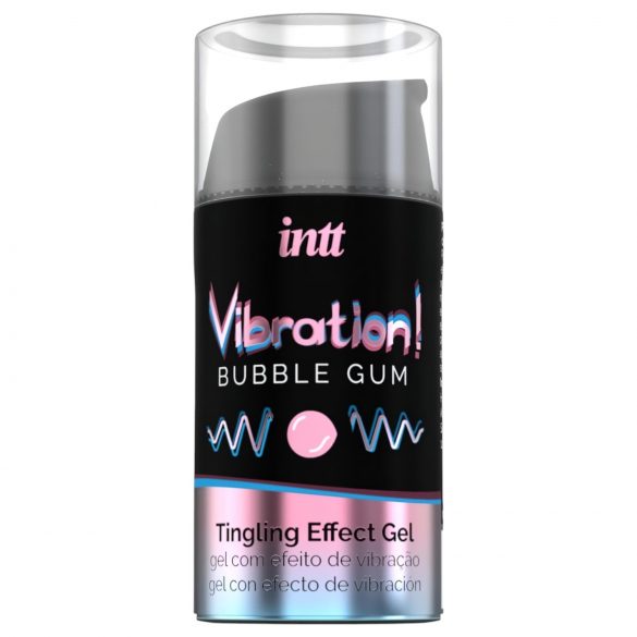 Intt Vibration! - vloeibare vibrator - kauwgom (15 ml)