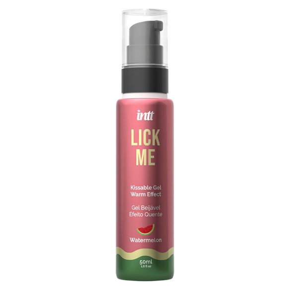 Intt Lick Me - Gel lubrifiant chauffant - Pastèque (50ml)