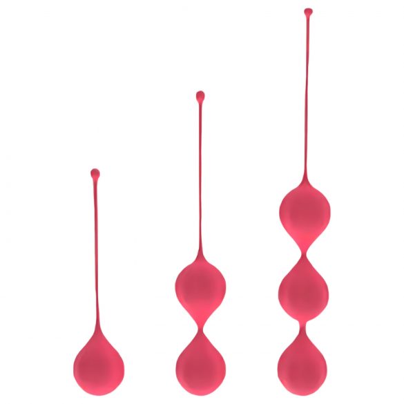 Cotoxo Belle - Set de 3 Boules de Geisha (Rouge)