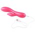 LP Jessica - slimme, waterdichte vibrator met clitorisstimulator (roze)