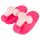 Roze pluche pantoffels - piemel vorm