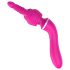 Lonely - 2-in-1 verwisselbare kop massager en G-spot vibrator (roze)