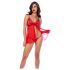 Mapalé - Nuisette en Dentelle avec String (Rouge) - L/XL