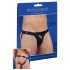 Slip minimaliste brillant pour hommes (noir)