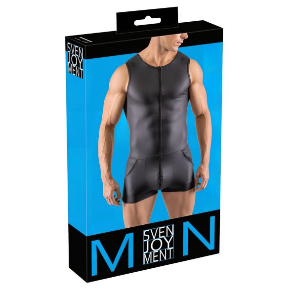 Svenjoyment - Combi-short masculin sans manches (noir)