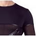 NEK - kruisband lange mouw heren shirt (zwart) - M