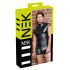 NEK - herenshirt met studs en netinzet (zwart) - M