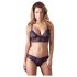 Cottelli - Ensemble soutien-gorge en dentelle fleuris (violet)