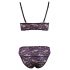 Cottelli - Ensemble soutien-gorge en dentelle fleuris (violet)