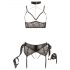 Ensemble de lingerie en dentelle Bondage Cottelli - 5 pièces - L