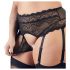 Cottelli Grande Taille - Ensemble Lingerie en Dentelle Strass (Noir)