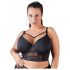 Cottelli Taille Plus - Soutien-gorge Dentelle à Bretelles (Noir)