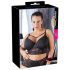 Cottelli Taille Plus - Soutien-gorge Dentelle à Bretelles (Noir)