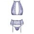 Kissable - kanten lingerie set (paars)