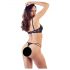 Cottelli - Soutien-gorge Anneaux avec String (Noir) - 80B/M