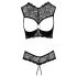 Cottelli - Ensemble soutien-gorge ouvert (noir) - 80B/M