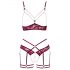 Albierta Fina - set met ketting bh-verhoger (rood) - L