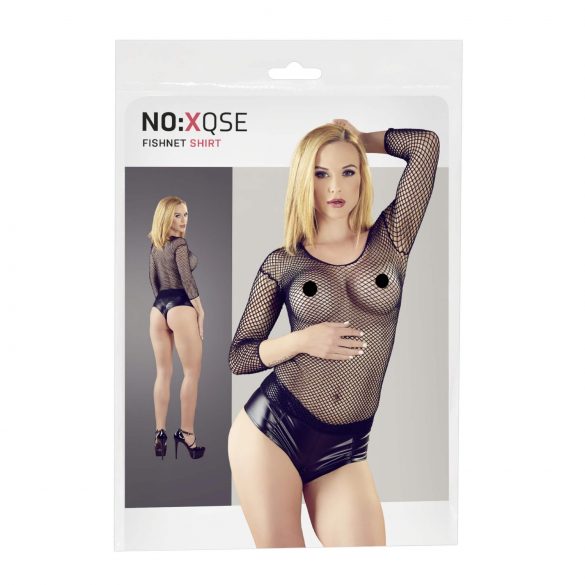 NO:XQSE - Dames, nettop - zwart (S-L)