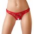 Cottelli - String sexy en dentelle rouge