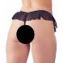 Cottelli - open parel-string (zwart) - XL