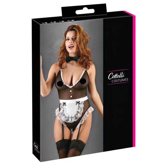 Cottelli - Body de Femme de Chambre Séduisante - XL