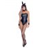 Cottelli Bunny - Costume sexy de lapine brillante (5 pièces) - L