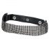 Bad Kitty - halsband met strass (zwart)