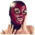 Bad Kitty - glanzend zuigmasker - zwart-rood (S-L)