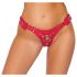 Bad Kitty - onderstuk voor strap-on producten (rood)