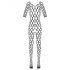 Cottelli - net catsuit (zwart) - S-L