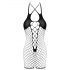 Cottelli - open mesh body (zwart) - S-L