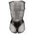 Cottelli - Body résille scintillant (noir) - XL