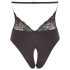 Cottelli - Kant-en halsband body (zwart)