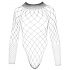 NO:XQSE - lange mouw, mesh bodysuit - zwart (S-L)