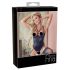 Abierta Fina - strass body'spandoek (zwart) - 80B/M